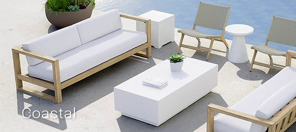 Coastal Teak Outdoor Furniture Collection by Jack Patio