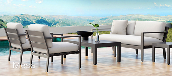 Mesa Aluminum Outdoor Furniture Collection by Jack Patio