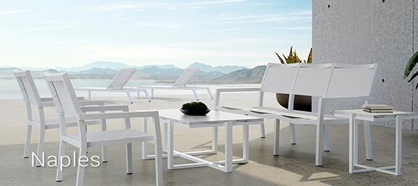 Naples Aluminum Outdoor Furniture Collection by Jack Patio