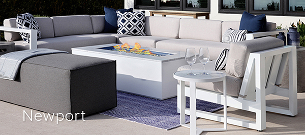 Newport Aluminum Outdoor Furniture Collection by Jack Patio
