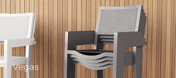 Vegas Aluminum Outdoor Furniture Collection by Jack Patio