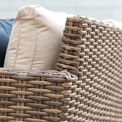 Detaied View of Havana Wicker Collection by Jack Patio